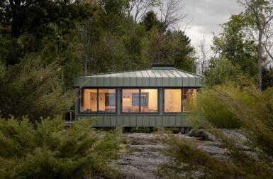 The Green Cabin Reimagines Traditional Cottage Aesthetics
