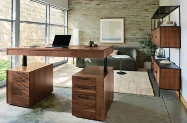 Lincoln Is a New Sit-Stand Desk From Room & Board and Gensler