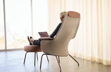 Aarea Lounge by Teknion Blends Tailoring and Engineering