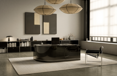 Take 5: Wall Wood, a Lacquered Desk, Desert Modernism + More